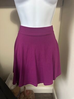 PINK Victoria's Secret Magenta Circle Skater Skirt